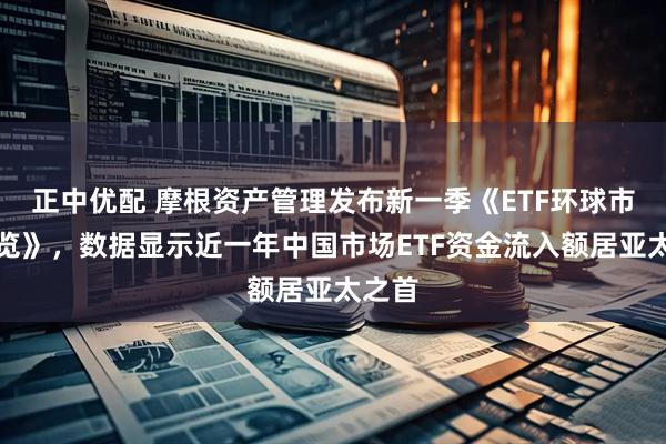 正中优配 摩根资产管理发布新一季《ETF环球市场纵览》，数据显示近一年中国市场ETF资金流入额居亚太之首