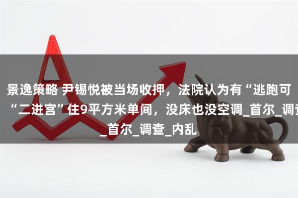 景逸策略 尹锡悦被当场收押，法院认为有“逃跑可能性”！“二进宫”住9平方米单间，没床也没空调_首尔_调查_内乱