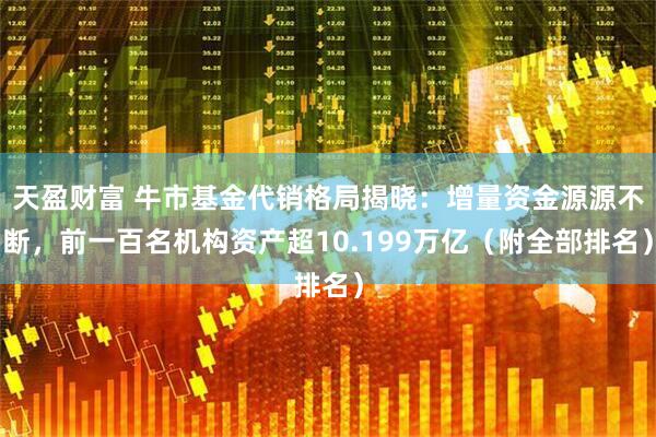 天盈财富 牛市基金代销格局揭晓：增量资金源源不断，前一百名机构资产超10.199万亿（附全部排名）