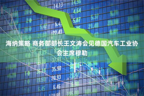 海纳策略 商务部部长王文涛会见德国汽车工业协会主席穆勒