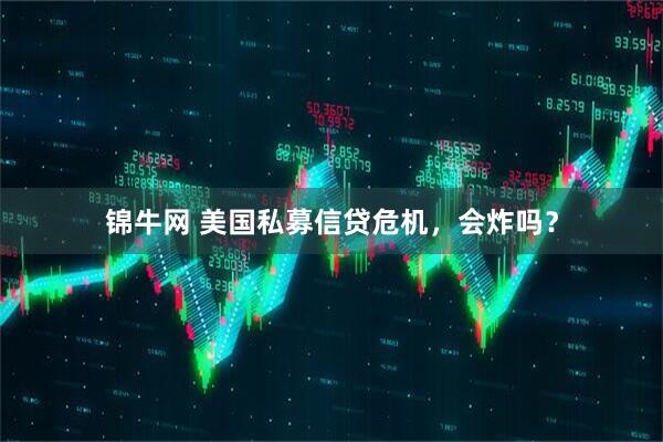 锦牛网 美国私募信贷危机，会炸吗？